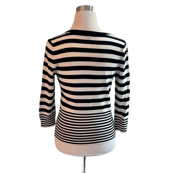 [white house black market] stripe cardigan - Picture 7 of 15